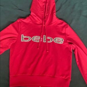 Red  BEBE hoodie